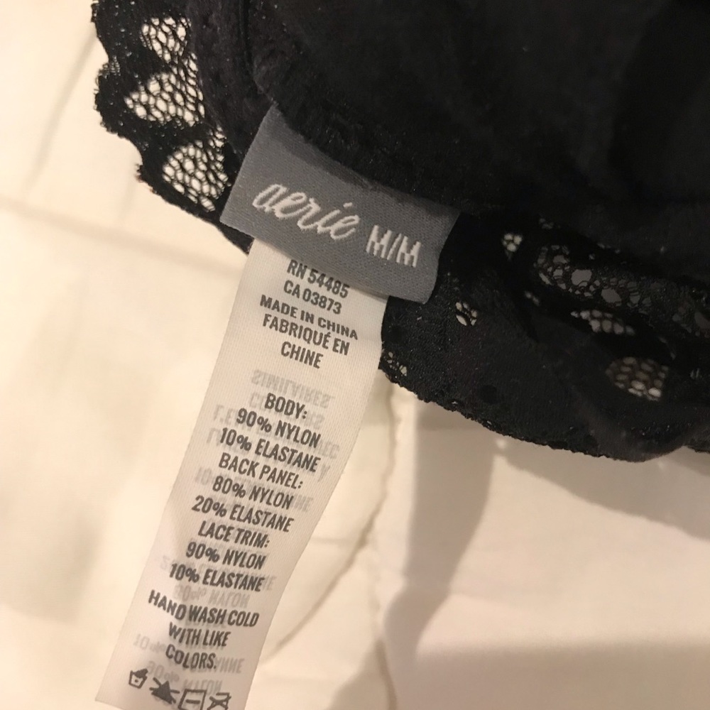 Aerie Black Racerback Bralette - Picture 6 of 6